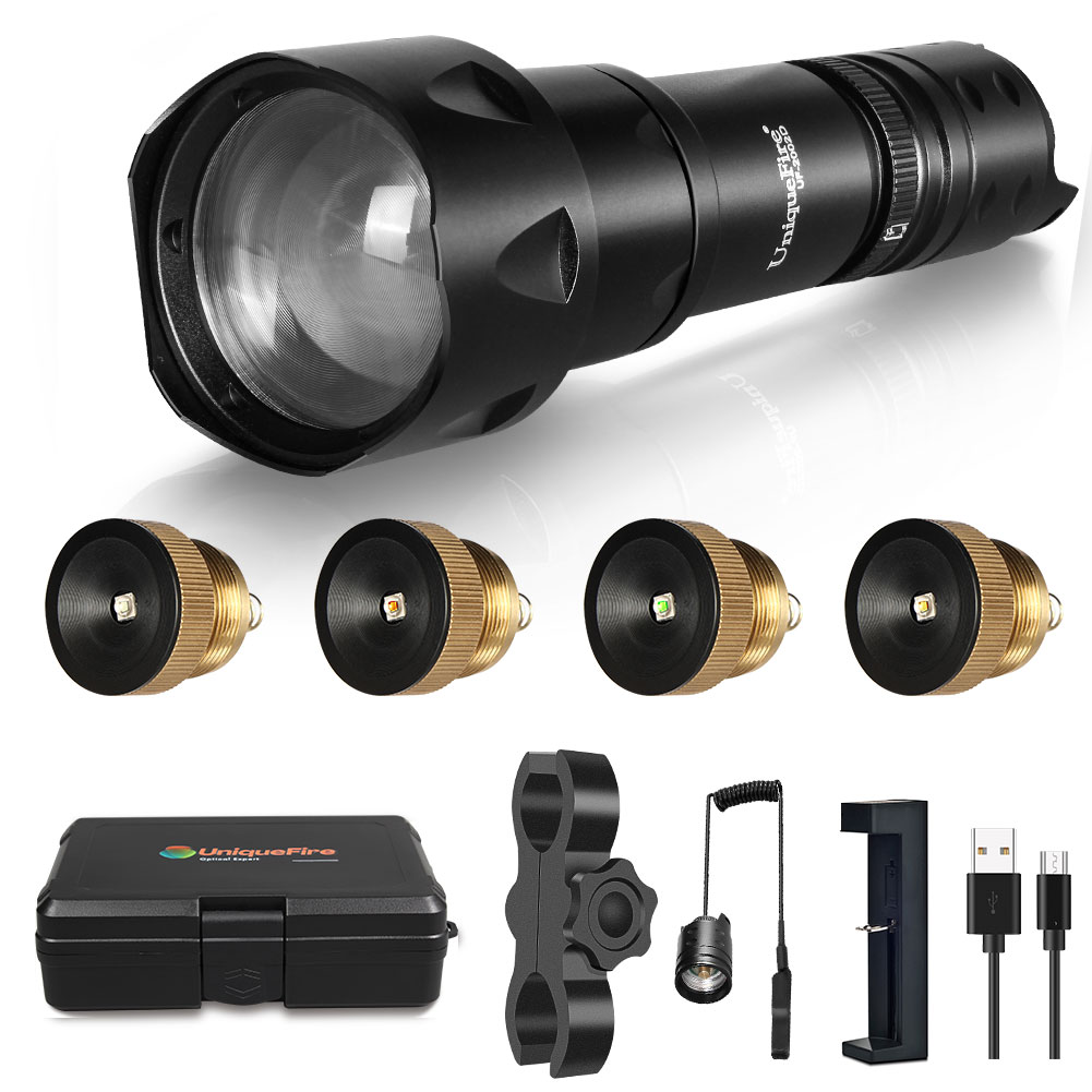 Zoom Lighting Kit - UniqueFire 2002D Fresnel Lens Vcsel 940NM