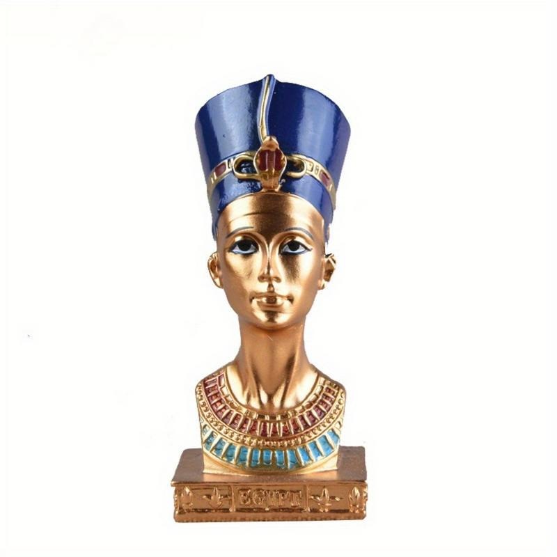 Home Office Freelancer - Glamorous Ancient Egyptian Pharaoh Queen Sculpture