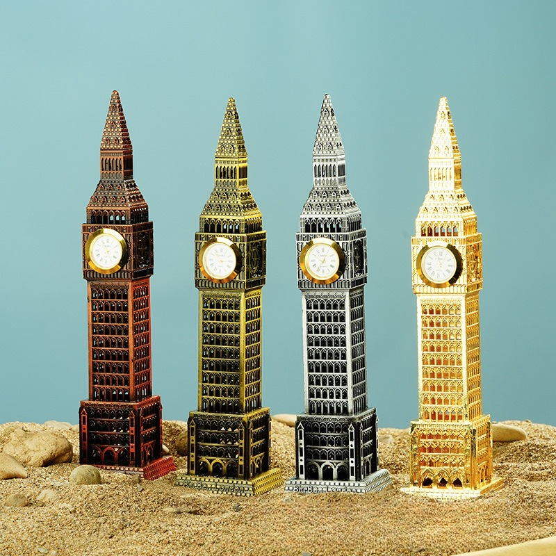 Home Office Architecture - 1pc 18cm London Big Ben Model,