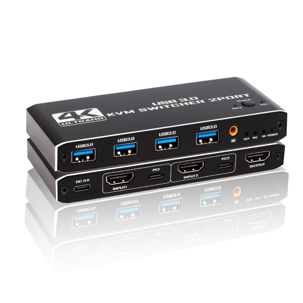 Universal 2 In 1 HDMI KVM Swit - مراجعة Home Office Kvm Switch وسعره