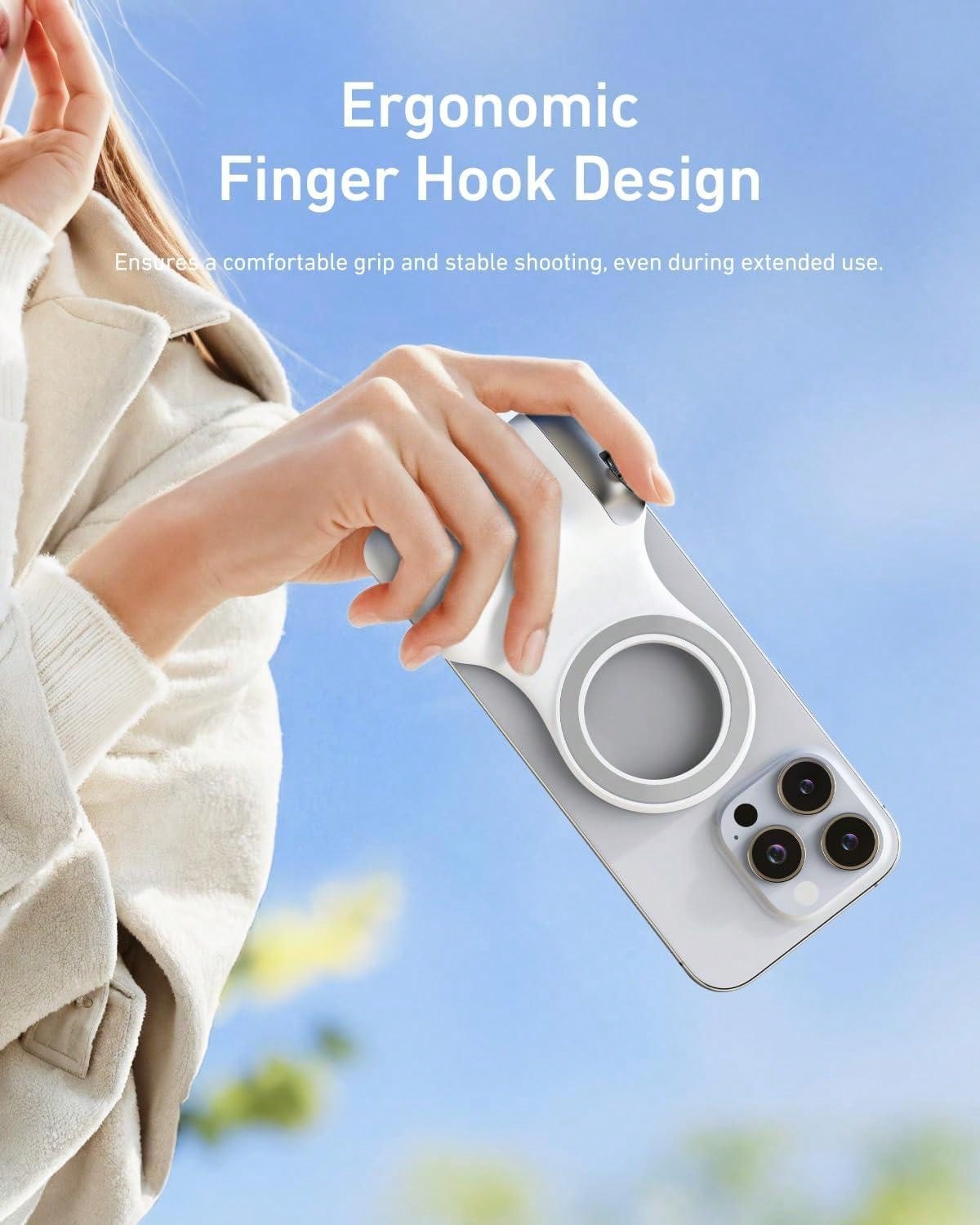 Silver Magnetic Phone Camera G - مراجعة Zoom Lighting Kit وسعره