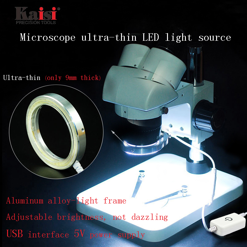 Kaisi Ultra Thin 60 LED Adjust - مراجعة Zoom Lighting Kit وسعره