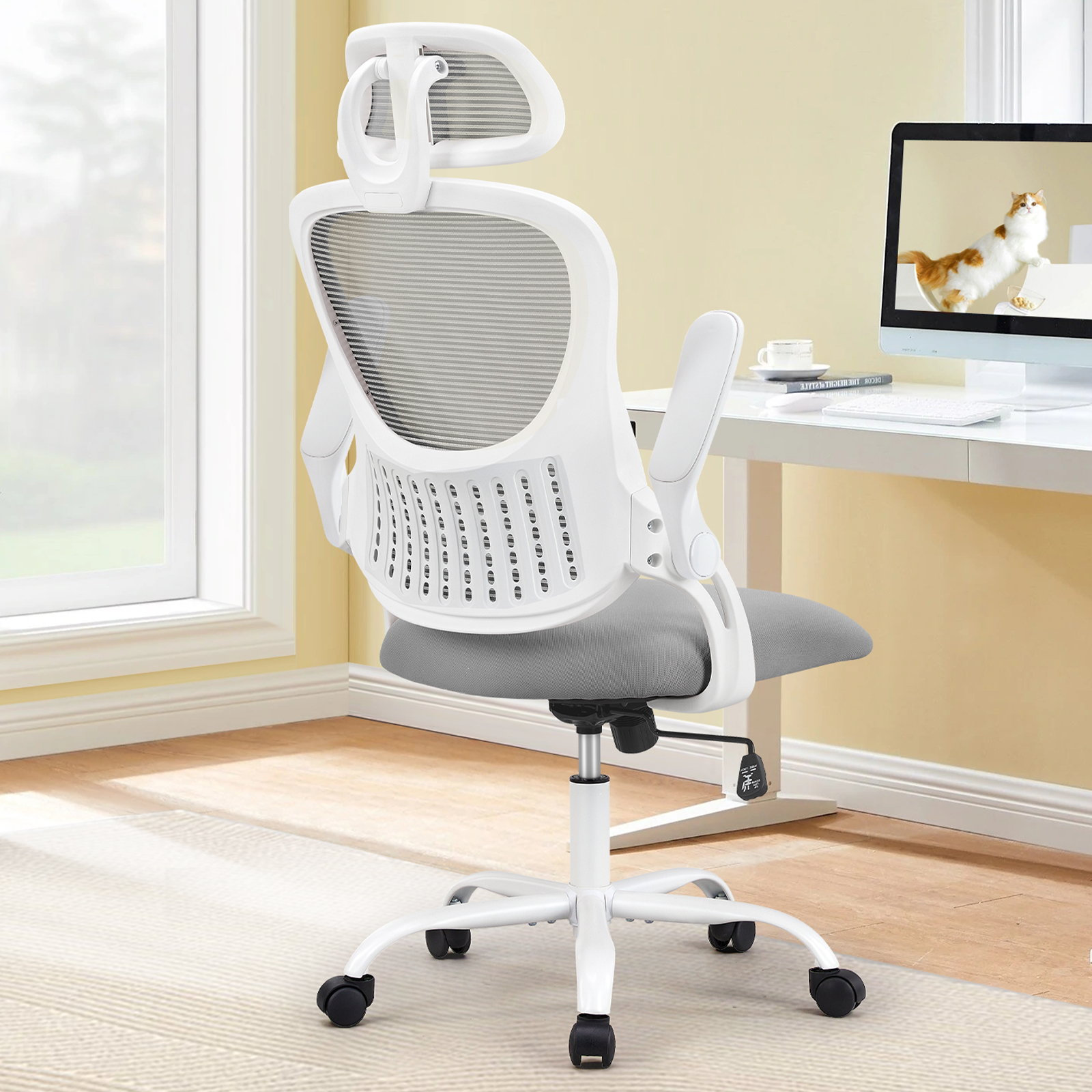 JHK Mesh Ergonomic Office Comp - مراجعة Home Office Cozy وسعره