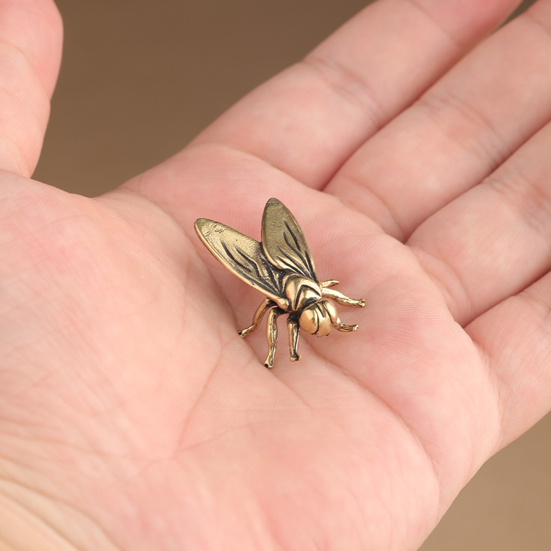 1~5pcs Mini Brass Fly Insect O - مراجعة Home Office Freelancer وسعره