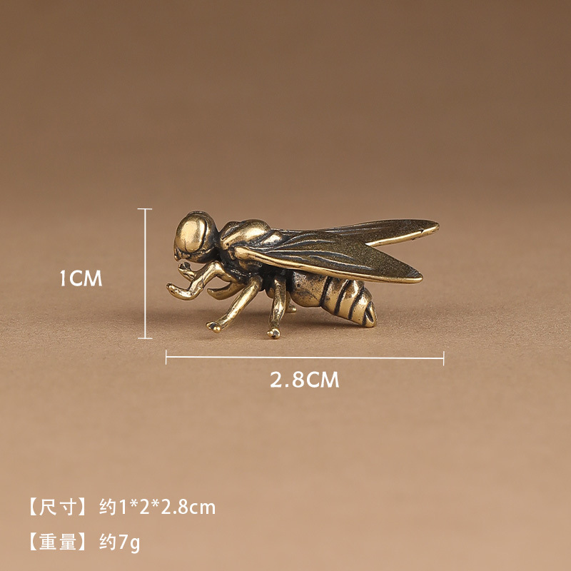 1~5pcs Mini Brass Fly Insect O - مراجعة Home Office Freelancer وسعره