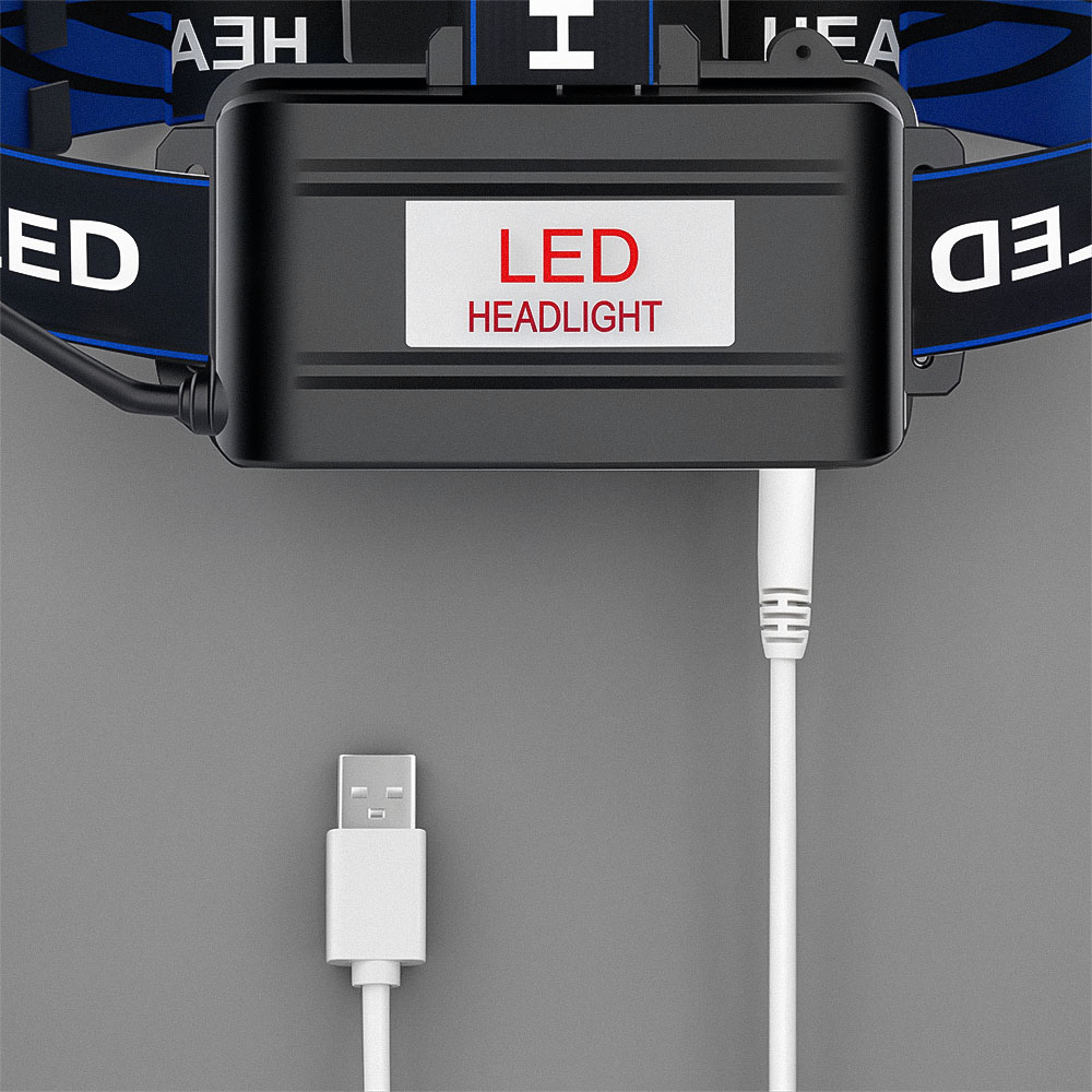 LED Aluminum Alloy Headlamp 4- - مراجعة Zoom Lighting Kit وسعره