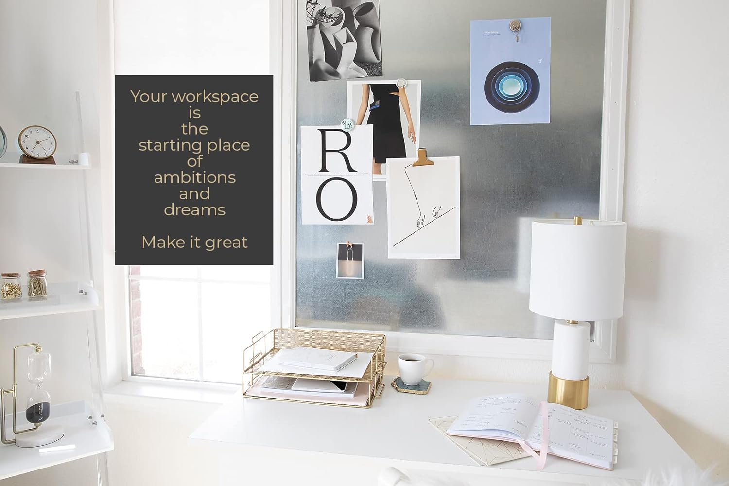 Stackable Desk Organizer with  - مراجعة Letter Tray Desk وسعره