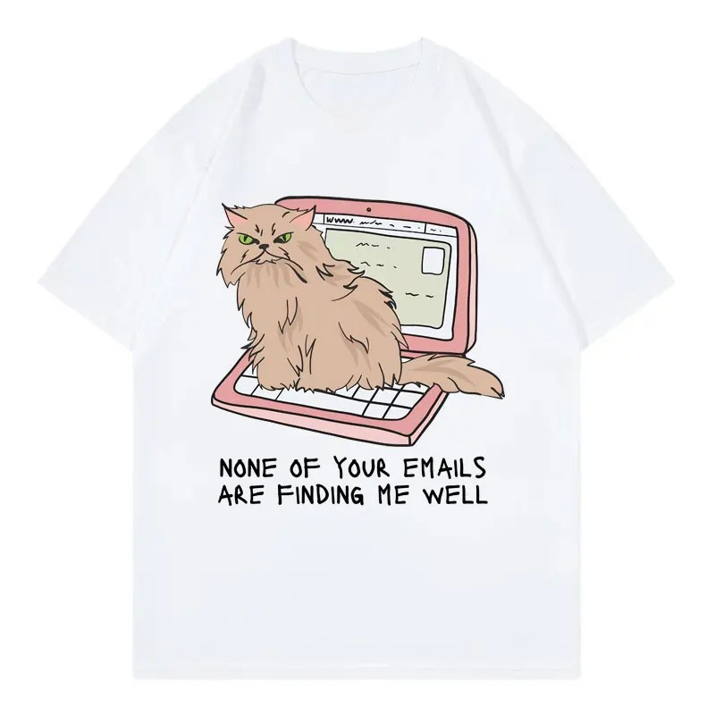 Office Cat T-shirt: 