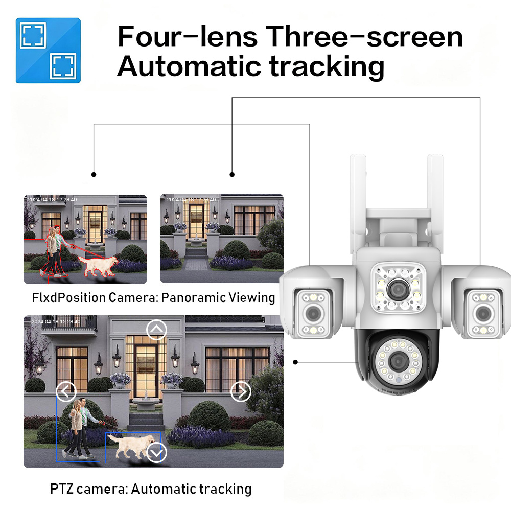8K 15MP UHD Outdoor WiFi IP Ca - مراجعة Home Office Email وسعره