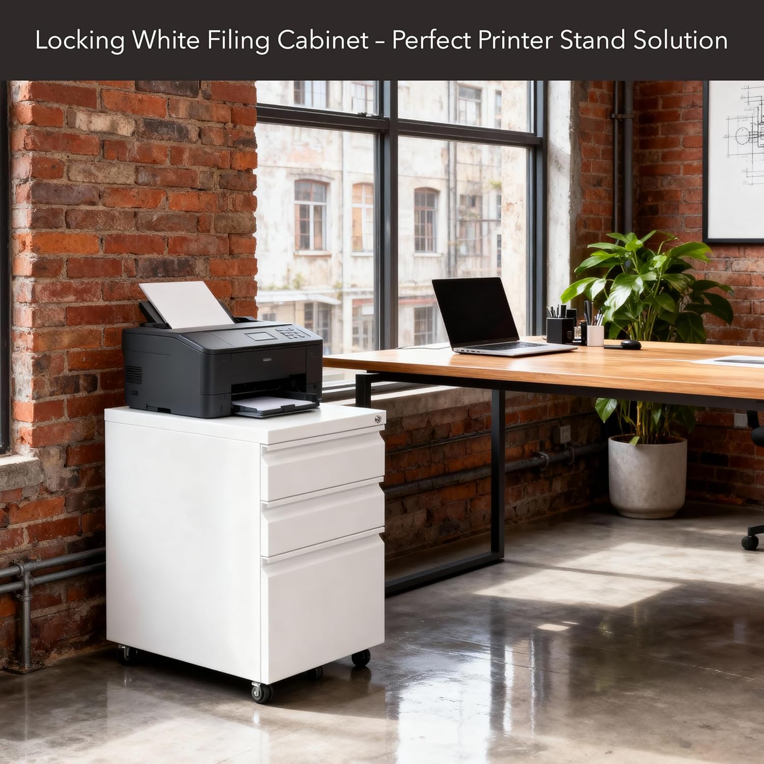 3 Drawer File Cabinet with Loc - مراجعة Drawer Pedestal Cabinet وسعره