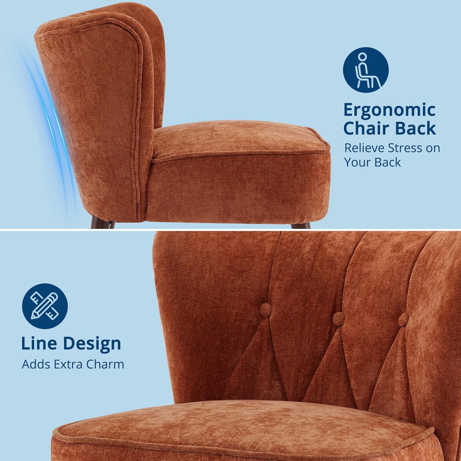 Modern Accent Chair for Living - مراجعة Home Office Cozy وسعره