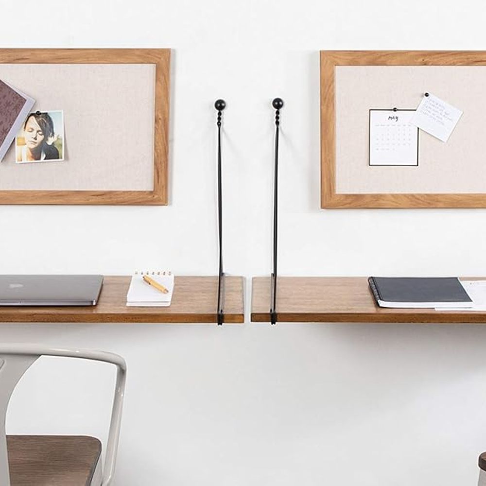Rustic Brown Industrial Wall D - مراجعة Home Office Industrial Style وسعره