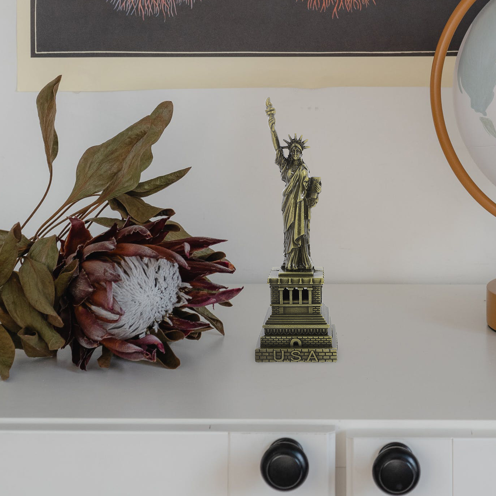 Bronze Statue of Liberty Metal - مراجعة Home Office Freelancer وسعره