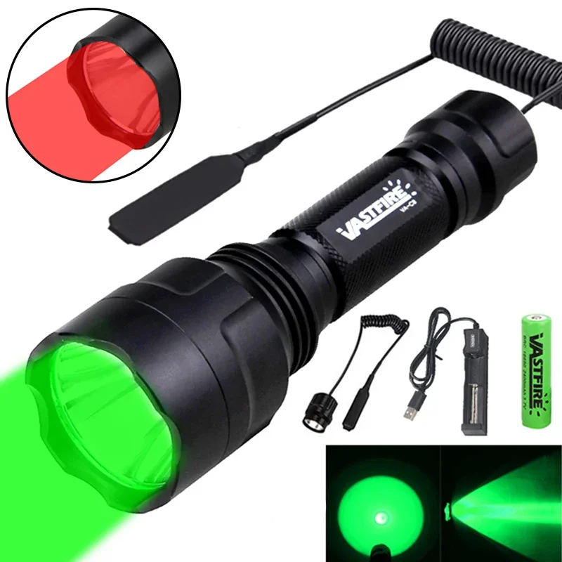 LED Tactical Hunting Flashligh - مراجعة Zoom Lighting Kit وسعره