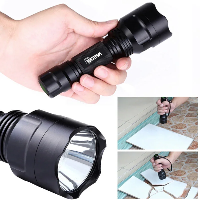 LED Tactical Hunting Flashligh - مراجعة Zoom Lighting Kit وسعره