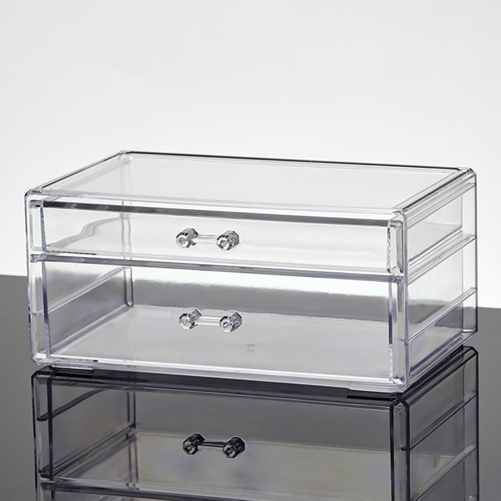 Transparent Makeup Storage Box - مراجعة Home Office Freelancer وسعره