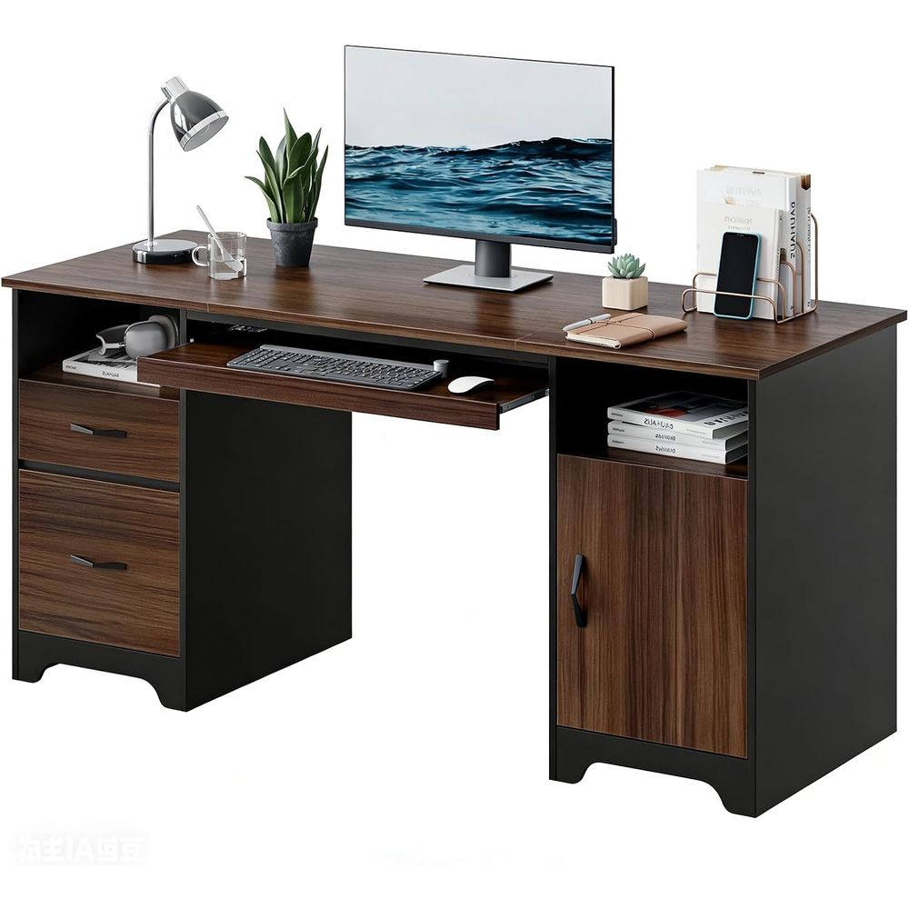59 Executive Desk with 2 Drawe - مراجعة Drawer Pedestal Cabinet وسعره