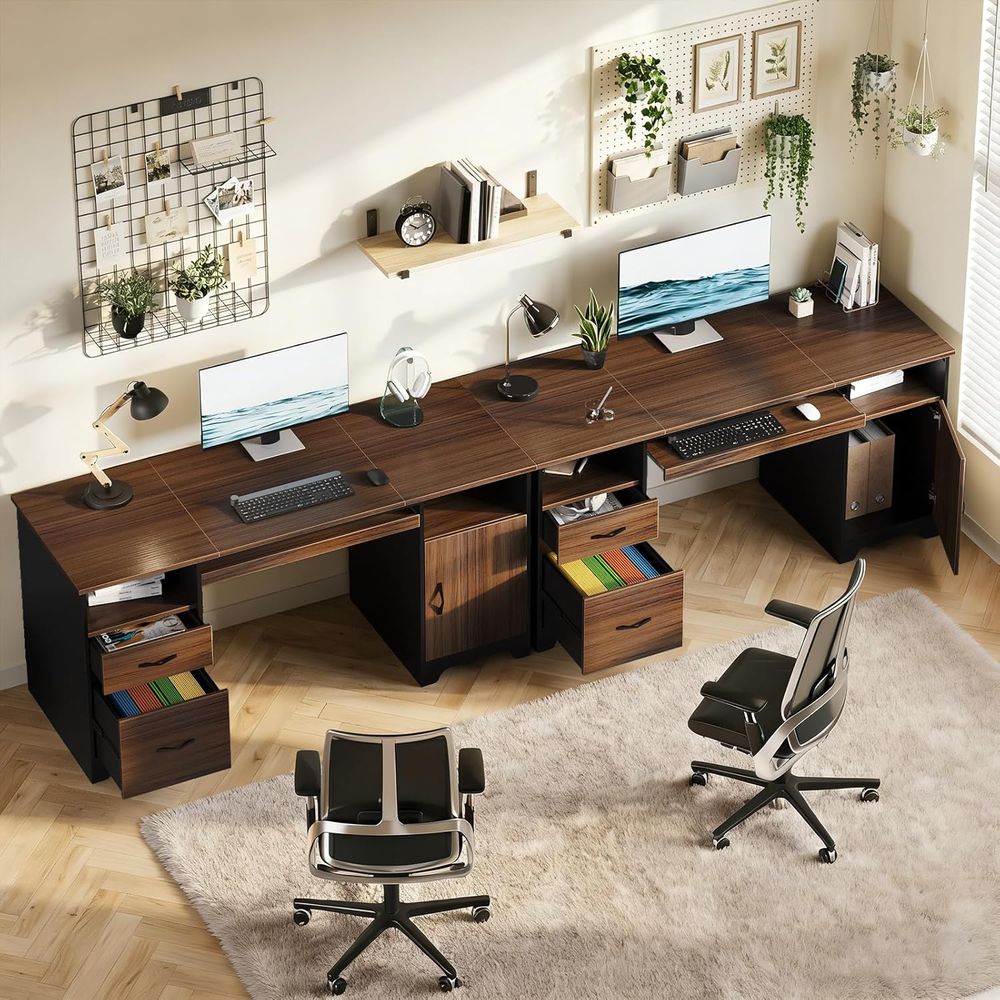 59 Executive Desk with 2 Drawe - مراجعة Drawer Pedestal Cabinet وسعره