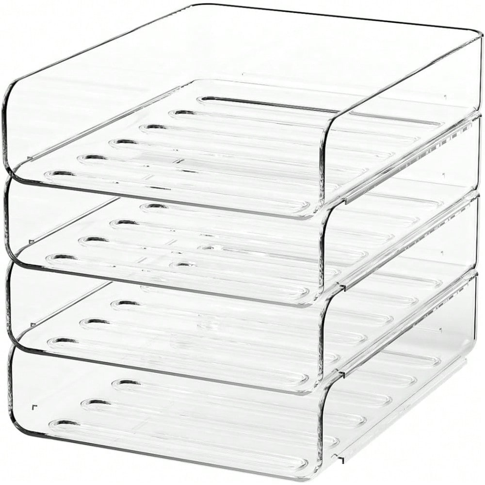 Stackable 4-Tier Clear Acrylic - مراجعة Letter Tray Desk وسعره