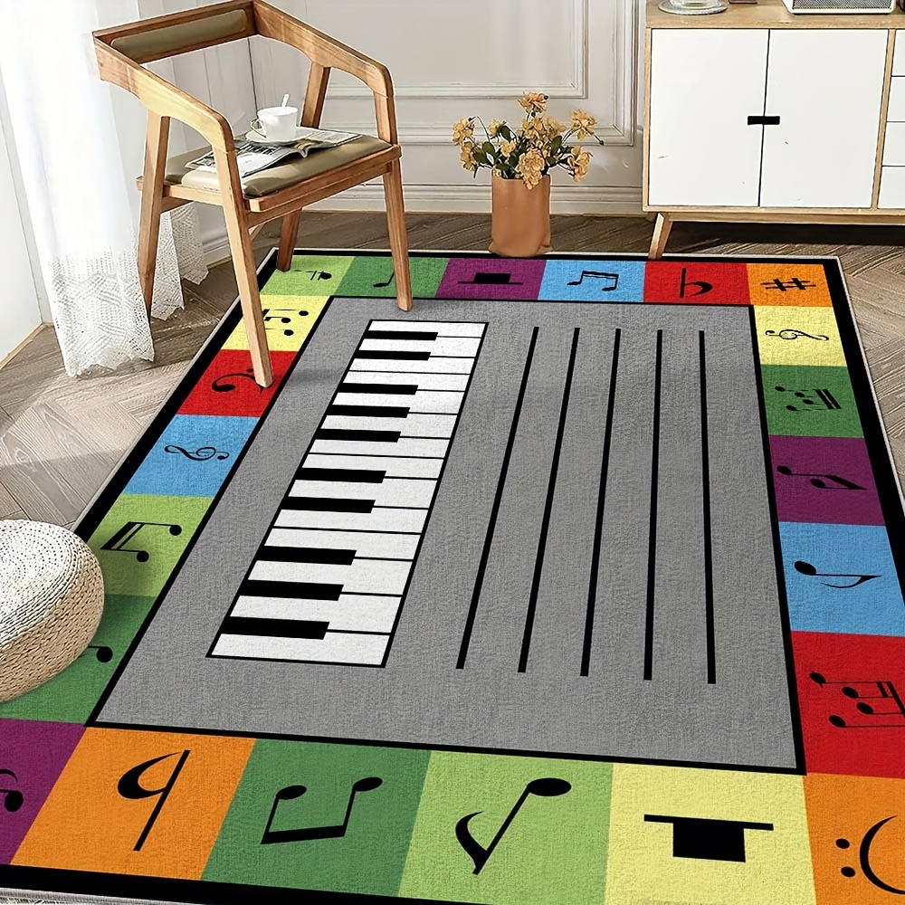Soft Velvet Washable Area Mat  - مراجعة Home Office Cozy وسعره