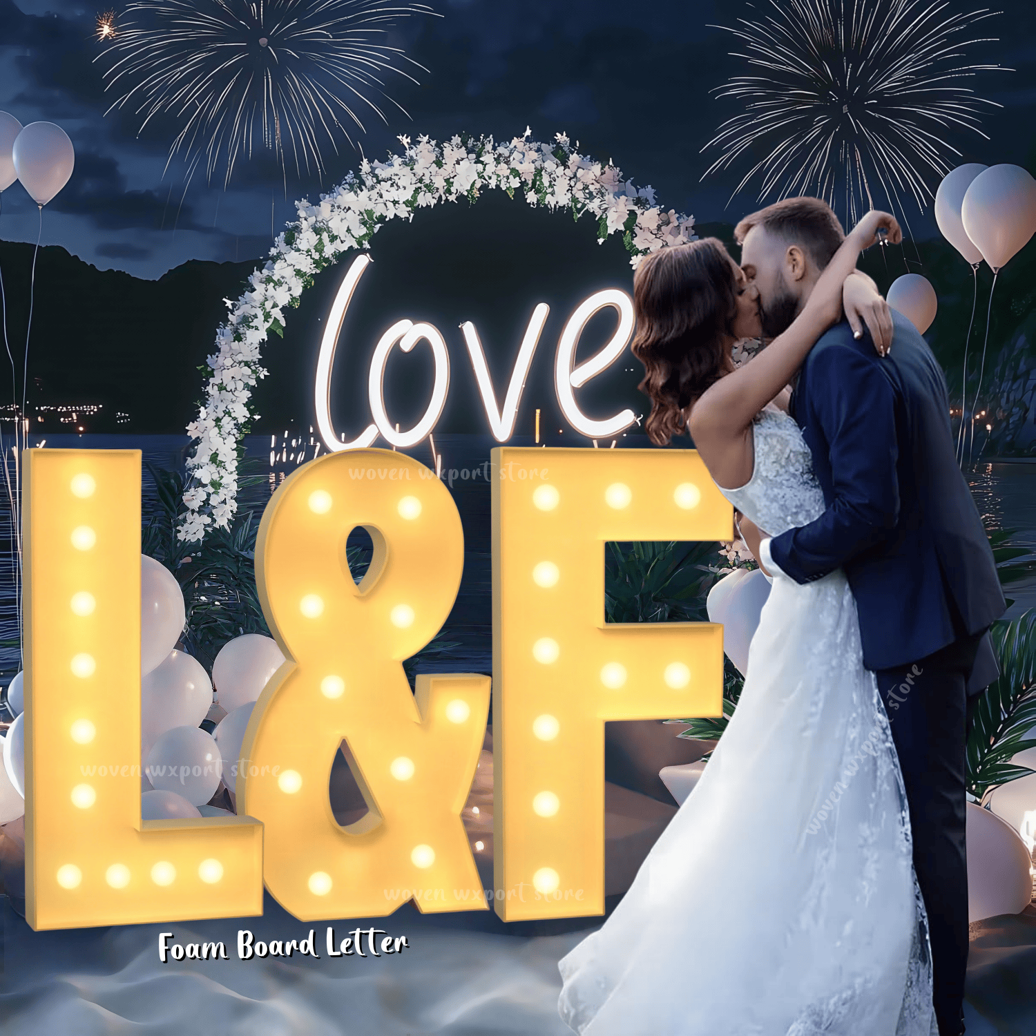 120CM DIY Marquee Letters Marq - مراجعة Letter Tray Desk وسعره
