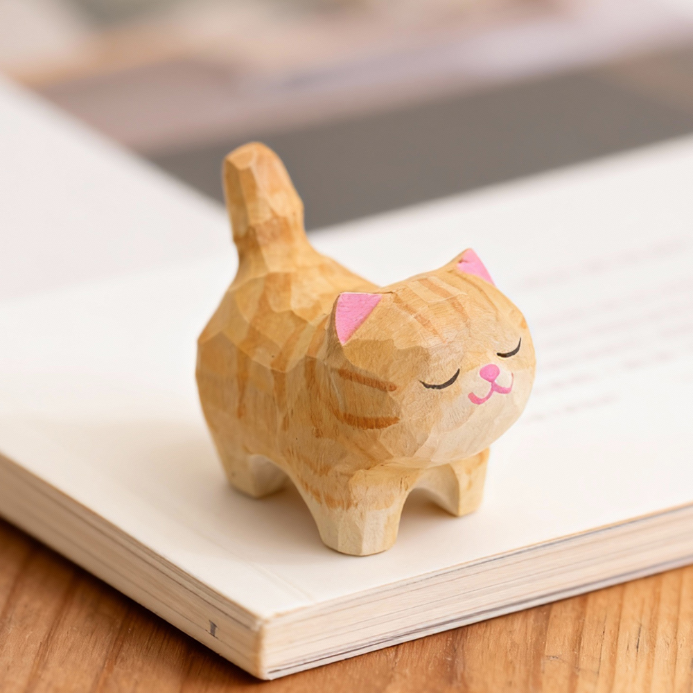 Cute Golden gradient Cat Figur - مراجعة Home Office Freelancer وسعره