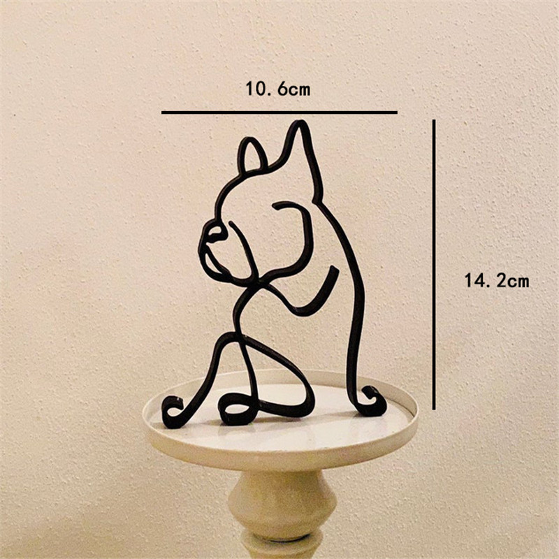 Dog Art Sculpture Metal Dog Ab - مراجعة Home Office Freelancer وسعره