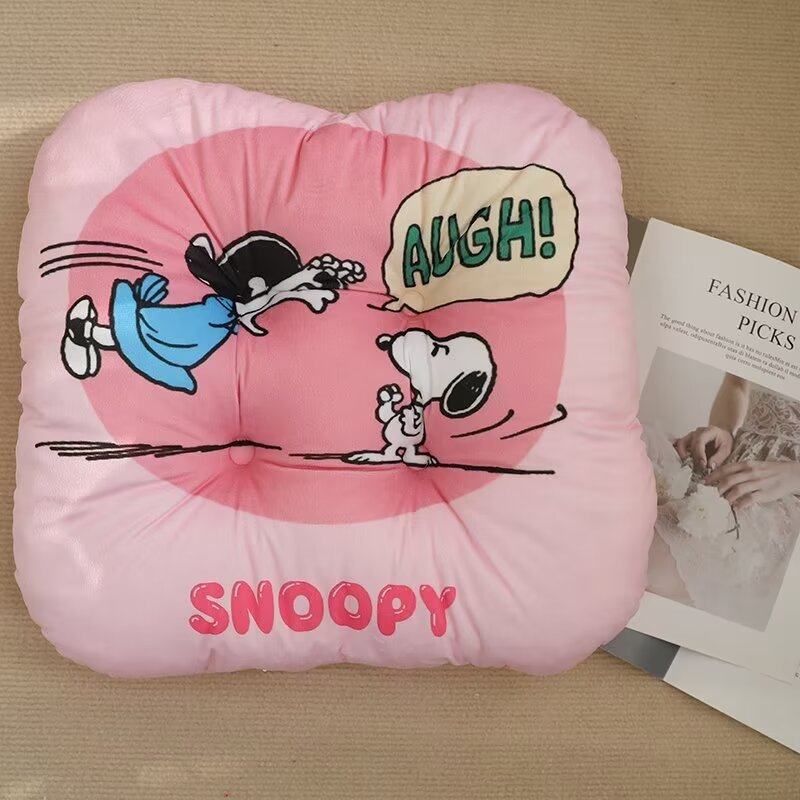 Snoopy Seat Cushion Memory Foa - مراجعة Home Office Cozy وسعره
