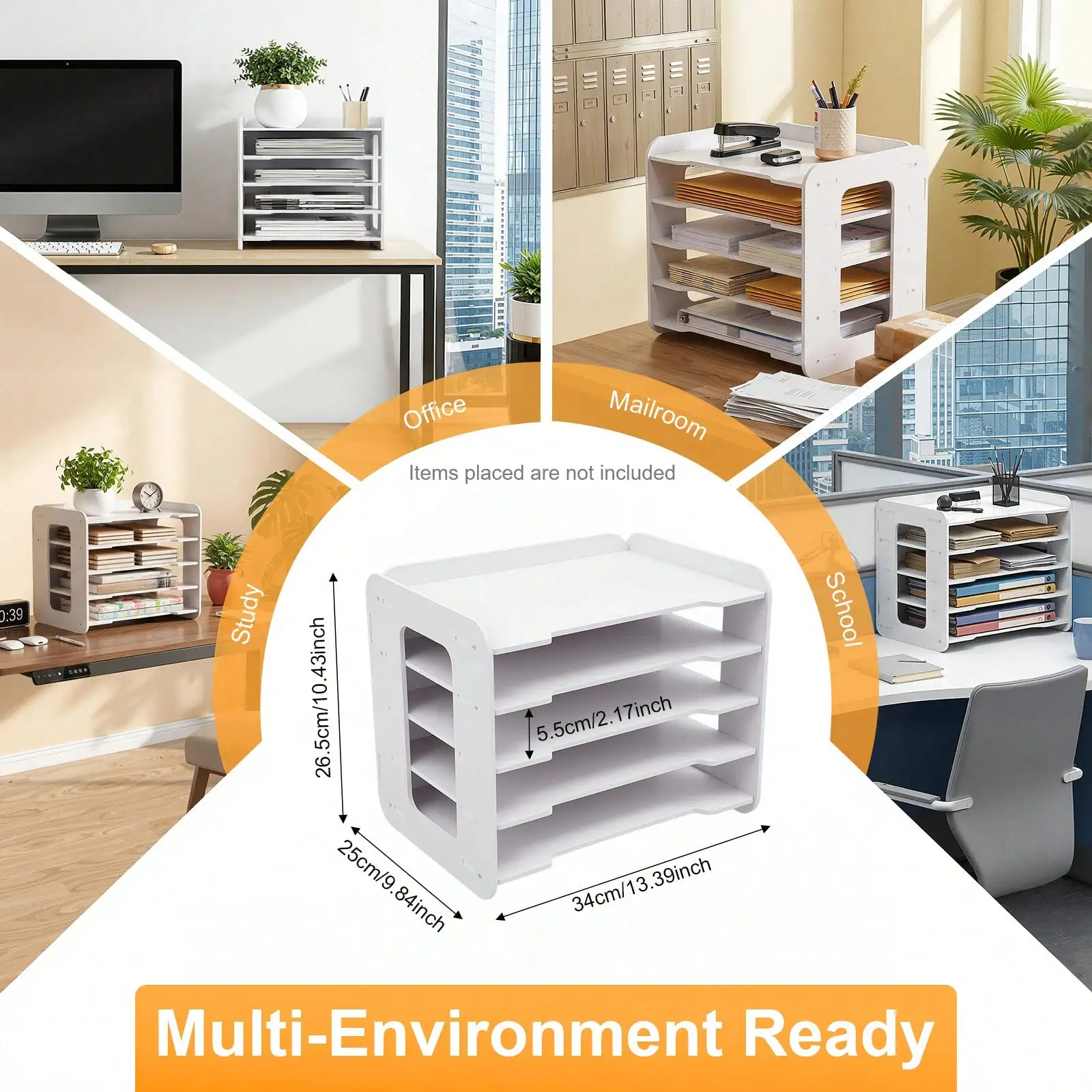 Letter File Organizer, 5-Tier  - مراجعة Letter Tray Desk وسعره