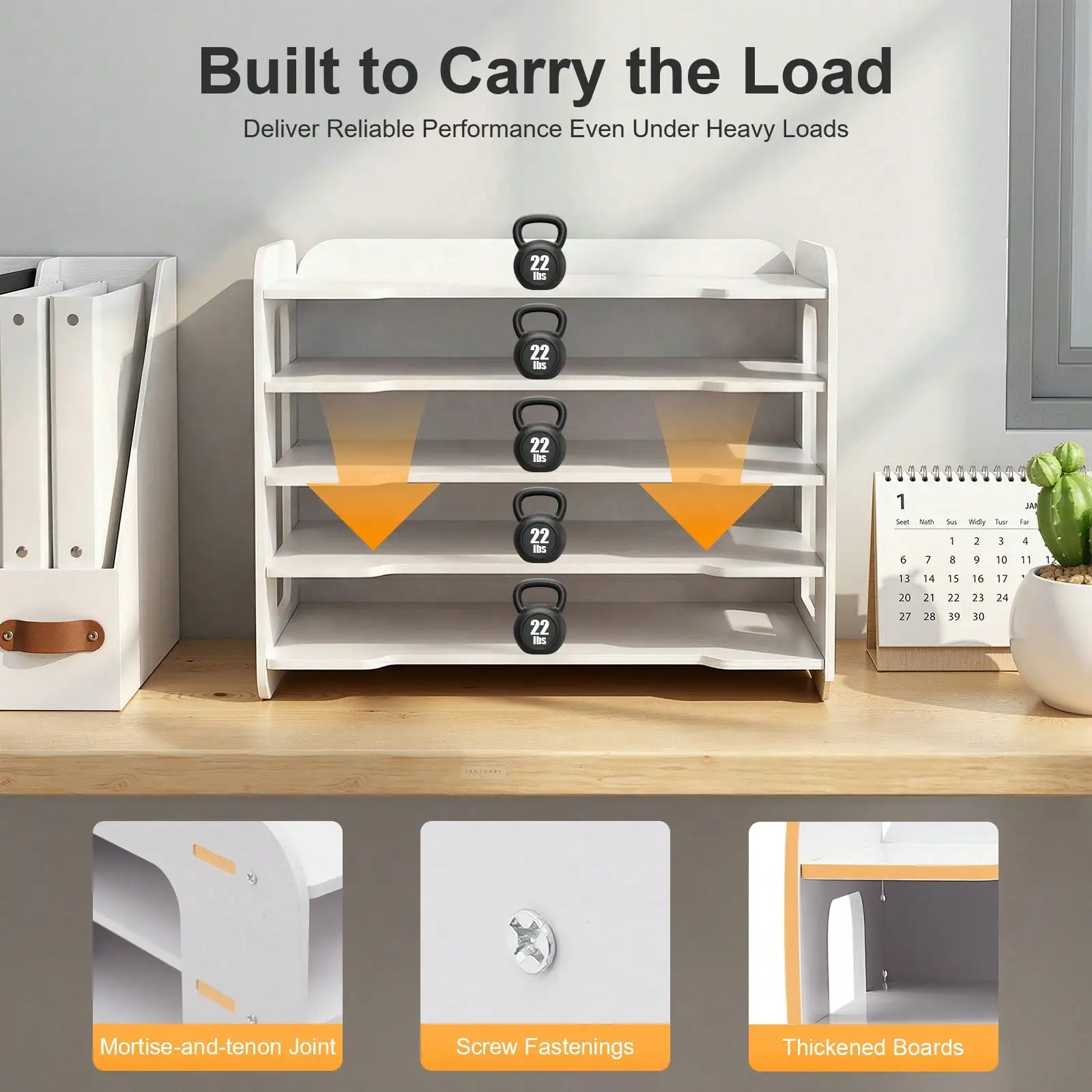 Letter File Organizer, 5-Tier  - مراجعة Letter Tray Desk وسعره