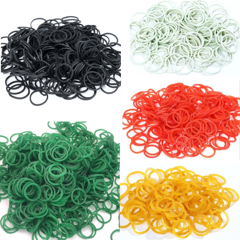 100Pcs Mini Rubber Bands Offic - مراجعة Home Office Freelancer وسعره