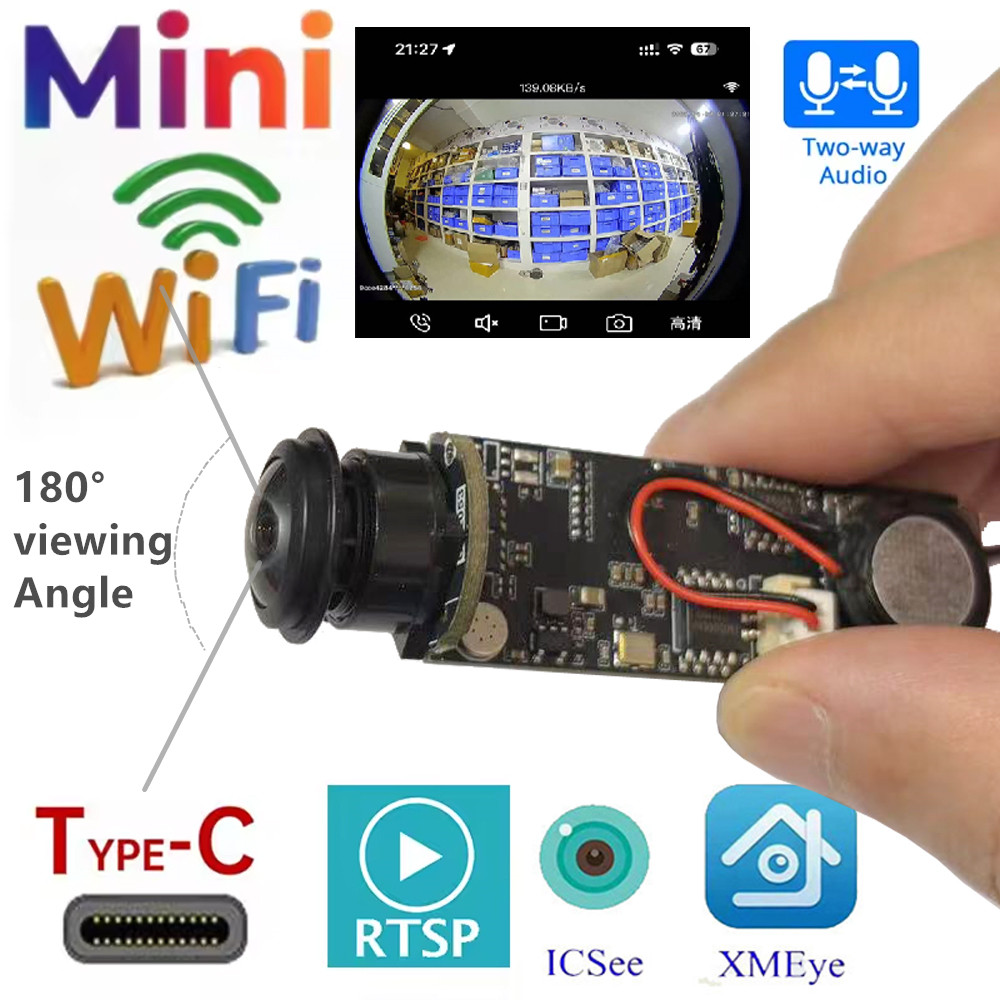 HD WiFi Mini Camera DIY Module - مراجعة Home Office Email وسعره