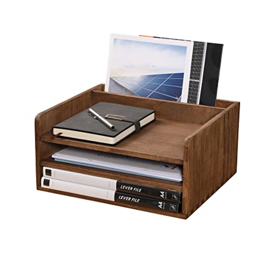 Desk Organizer for File Folder - مراجعة Letter Tray Desk وسعره