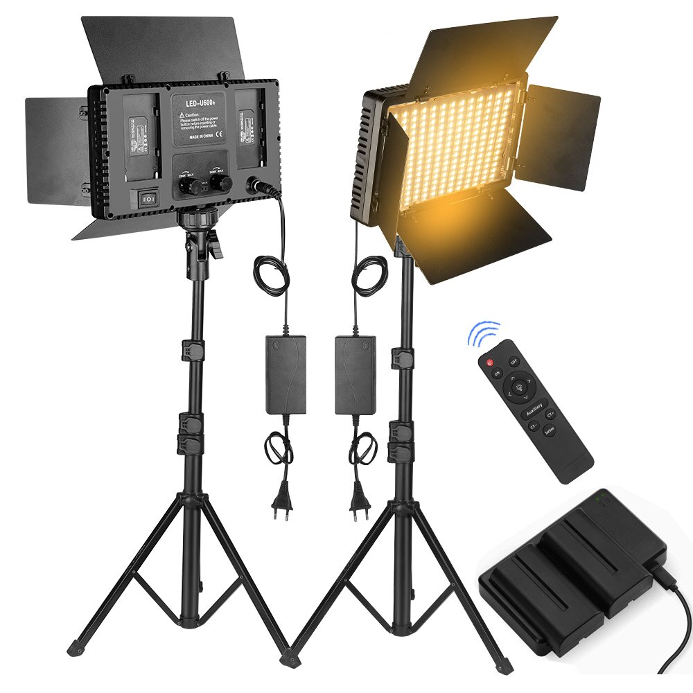 Nagnahz U800+ LED Video Light  - مراجعة Zoom Lighting Kit وسعره