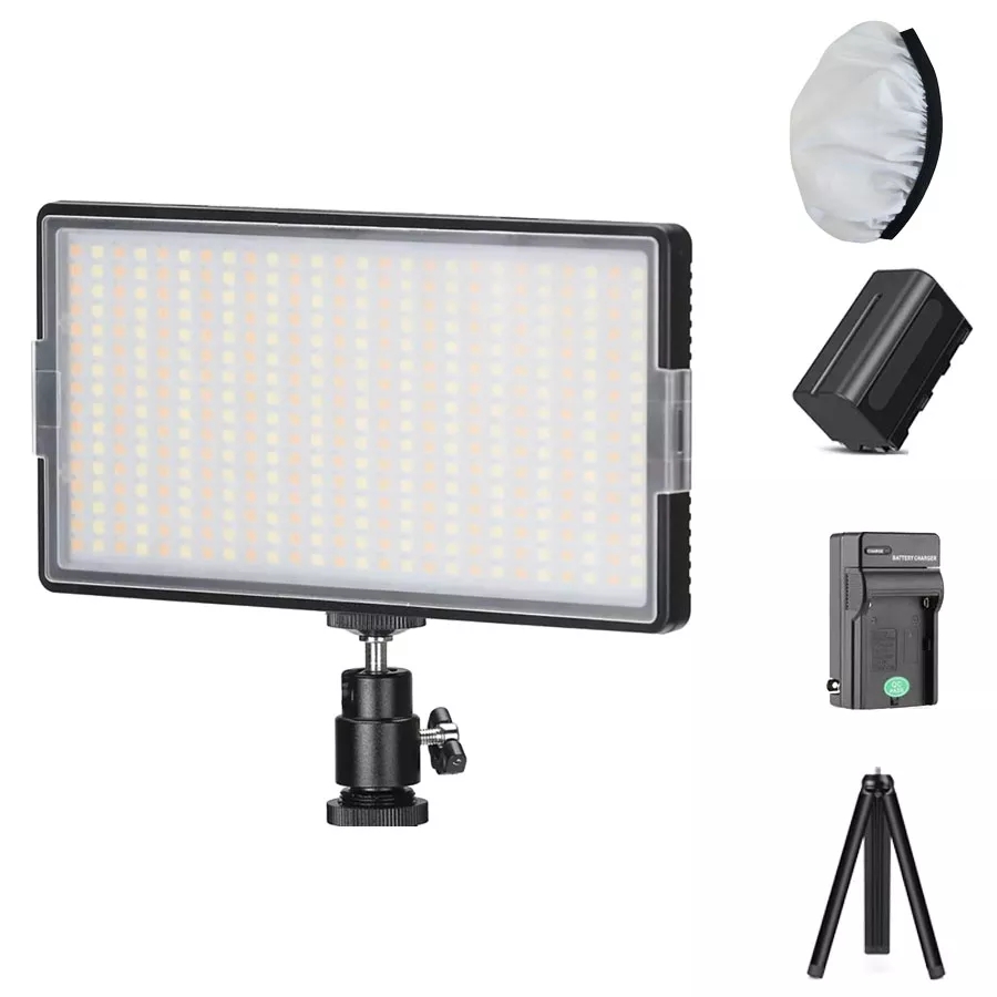 10in LED 416  Photo Studio Lig - مراجعة Zoom Lighting Kit وسعره