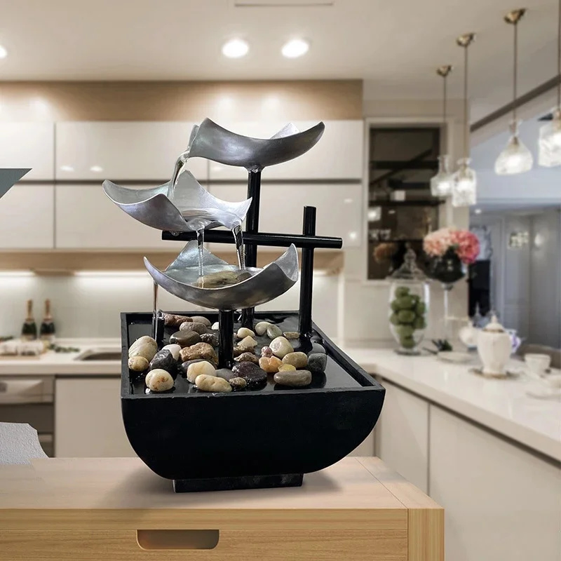 Tabletop Water Fountain Orname - مراجعة Home Office Cozy وسعره
