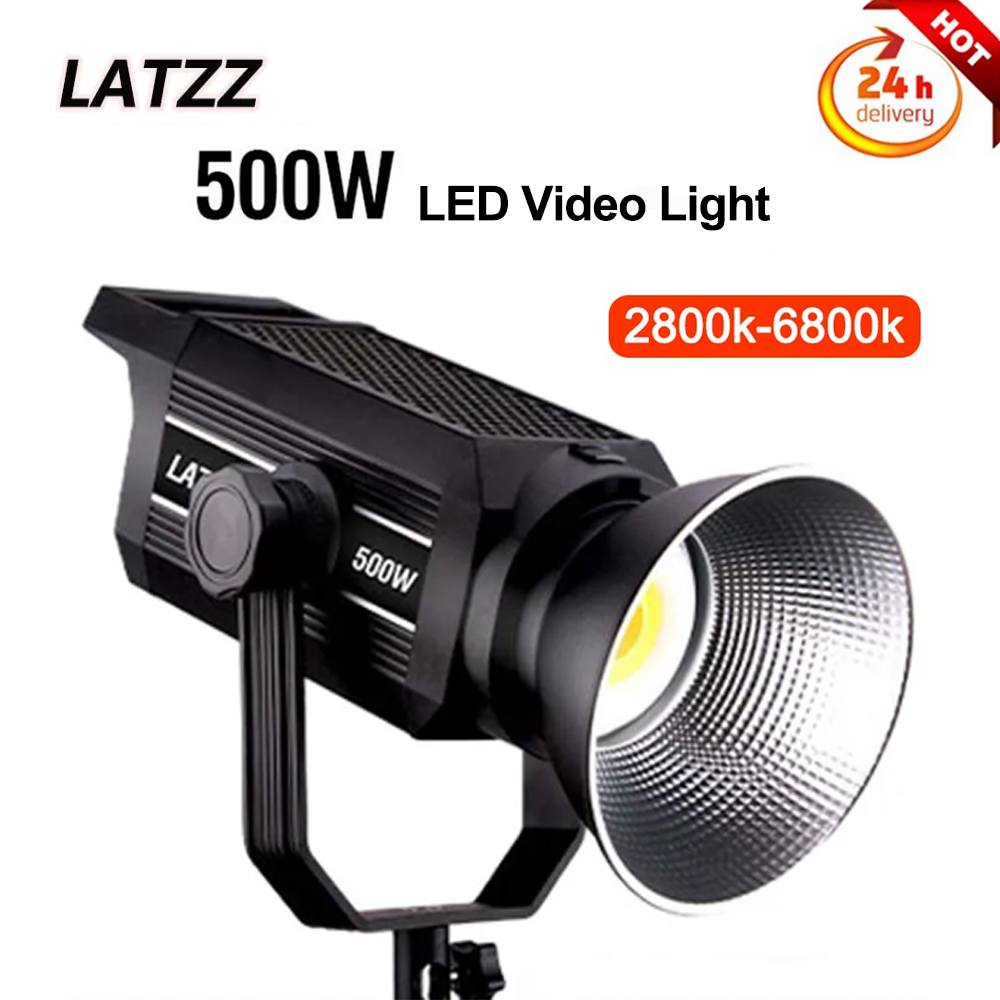 LATZZ 500W LED Video Light 280 - مراجعة Zoom Lighting Kit وسعره
