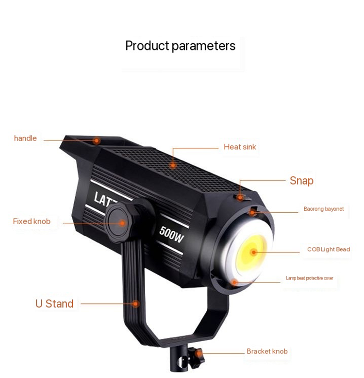LATZZ 500W LED Video Light 280 - مراجعة Zoom Lighting Kit وسعره