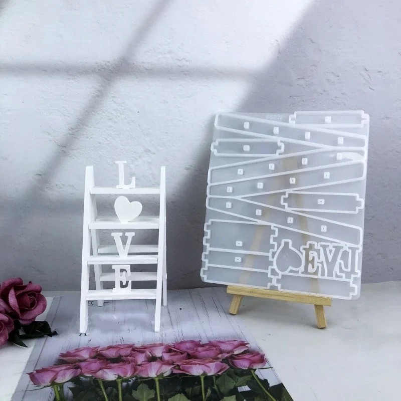 1set diy silicone ladder mold  - مراجعة Home Office Architecture وسعره