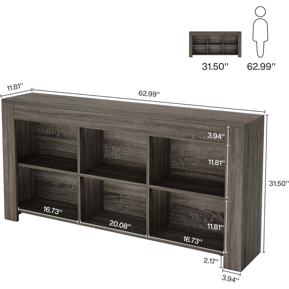 Industrial Style 6-Cube Rustic - مراجعة Home Office Industrial Style وسعره