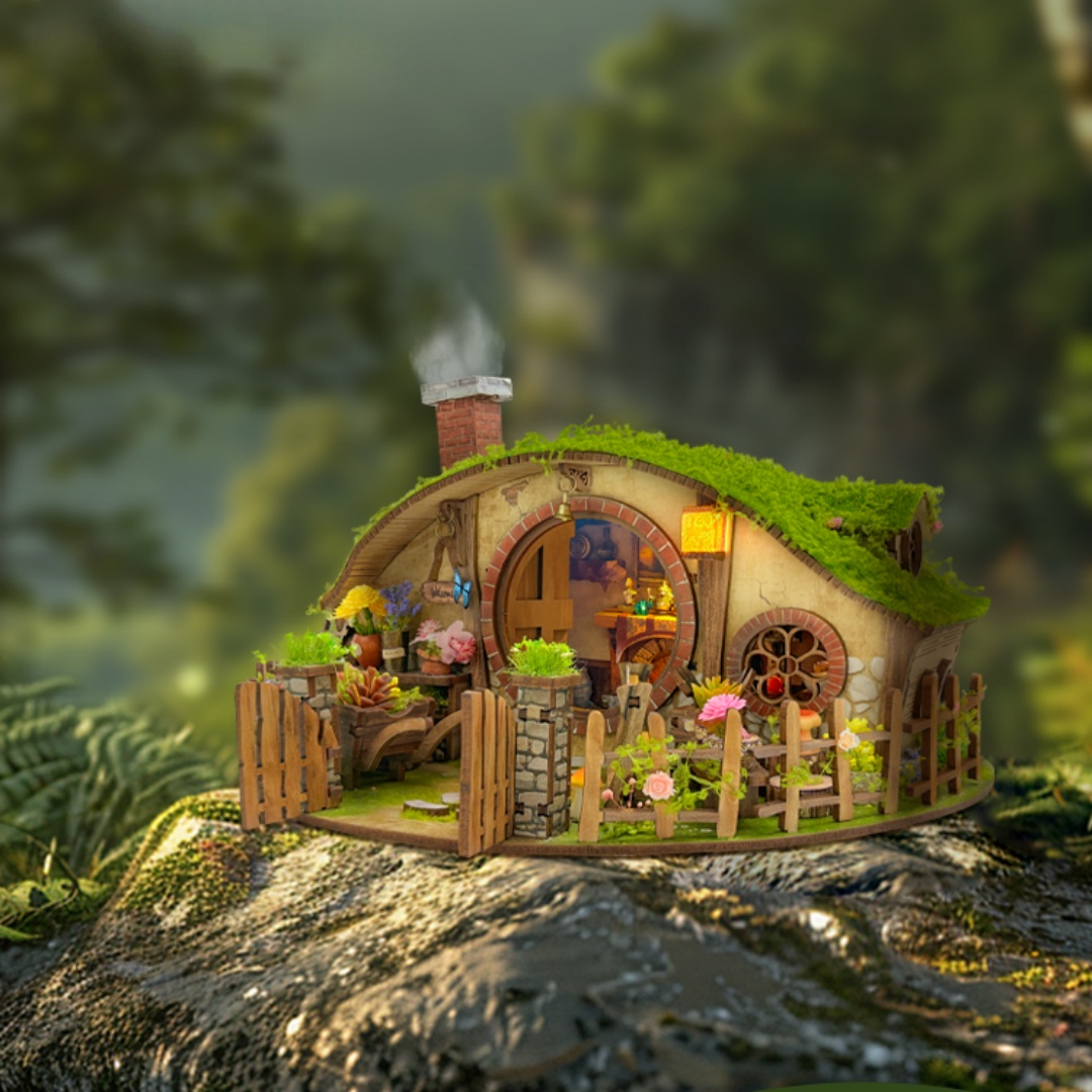 DIY Miniature House 'Fantasy R - مراجعة Home Office Freelancer وسعره