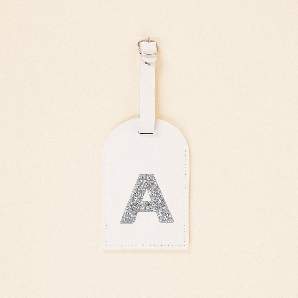 A-Z Rhinestone Monogram Leathe - مراجعة Letter Tray Desk وسعره