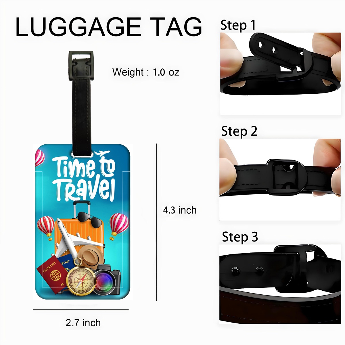 Travel style Luggage Tag Men W - مراجعة Letter Tray Desk وسعره