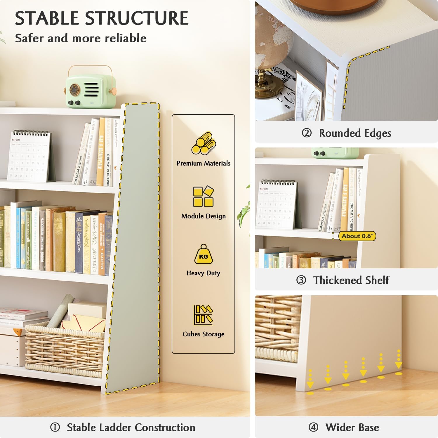 Wooden Extendable Shelf Bookca - مراجعة Bookcase Wood Shelf وسعره
