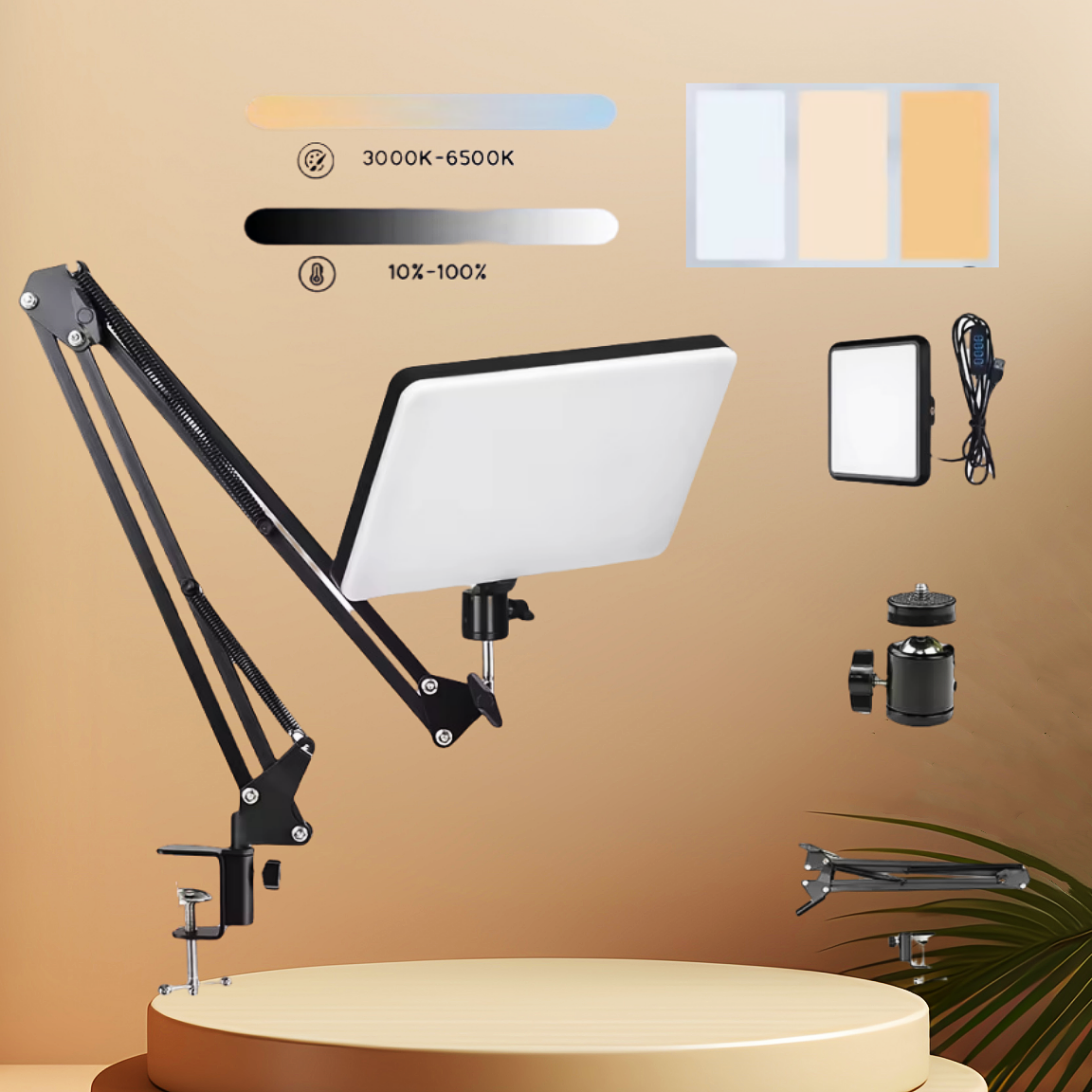 2025 LED Photography Selfie Li - مراجعة Zoom Lighting Kit وسعره