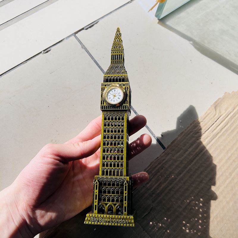 1pc 18cm London Big Ben Model, - مراجعة Home Office Architecture وسعره